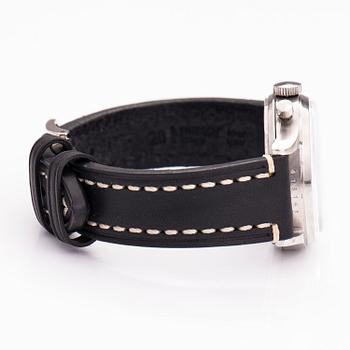 HEUER, chronograph, wristwatch, 37.5 mm.