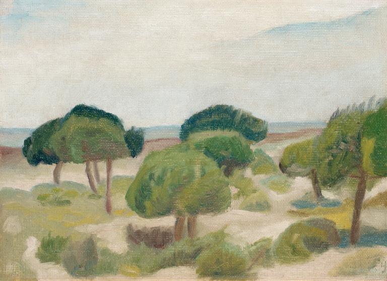 Ivan Aguéli, "Spanskt landskap" (Spanish landscape).