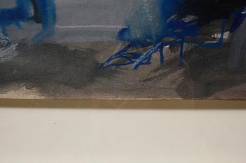 ÖRJAN WIKSTRÖM, gouache, signerad.
