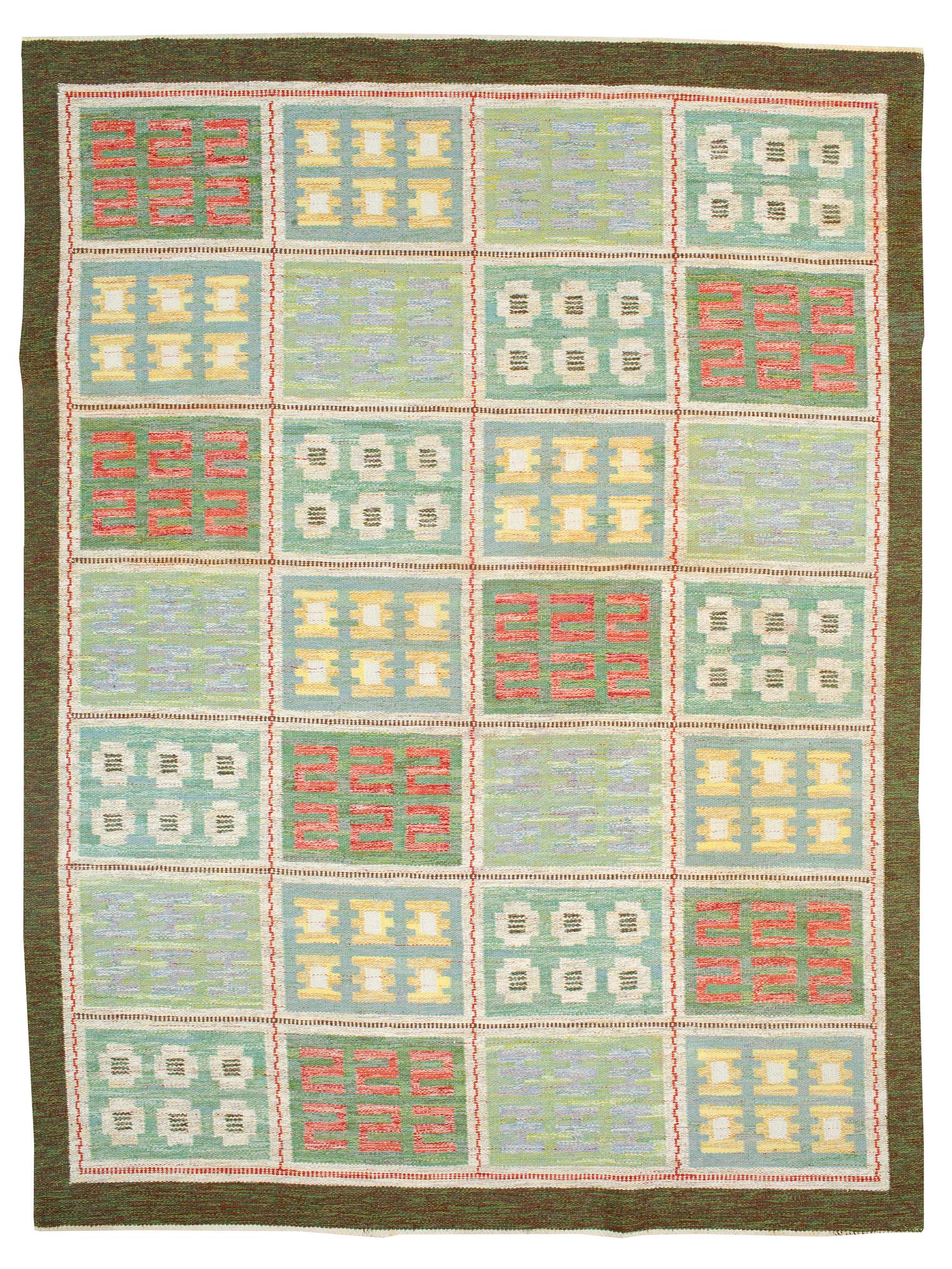 MATTA. Rölakan. 275 x 207 cm. Sannolikt Svensk Hemslöjd,