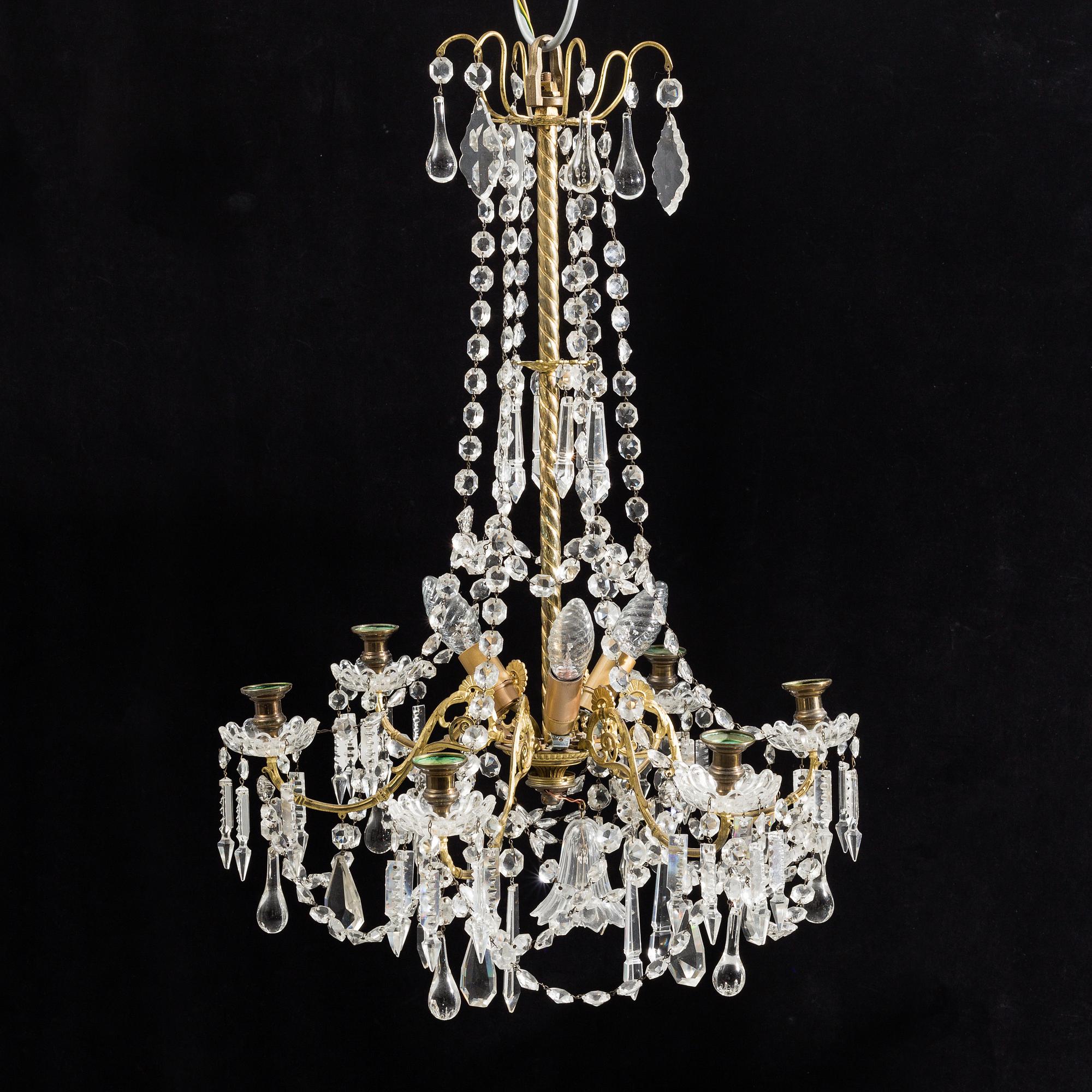 A first half of the 20th century chandelier.