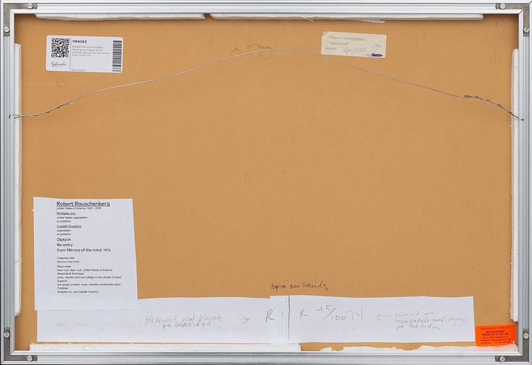 ROBERT RAUSCHENBERG,