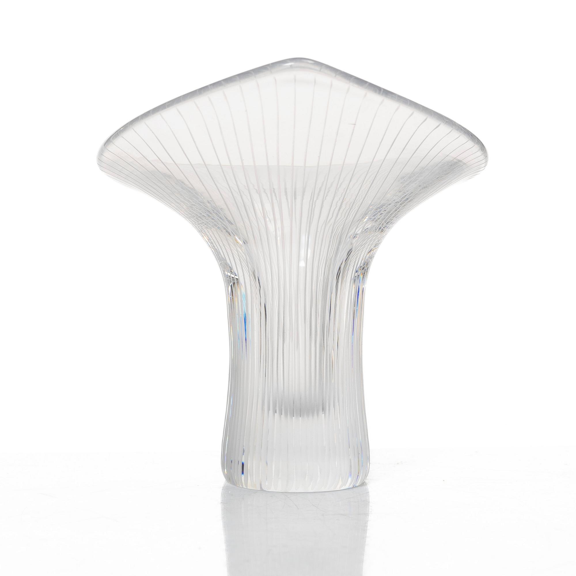 Tapio Wirkkala, vas, glas, "Kantarelli", Iittala, 1956.