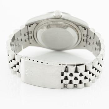 Rolex, Datejust, "Tapestry Dial", wristwatch, 36 mm.
