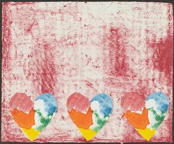 Jim Dine, Dutch Hearts: One Plate.