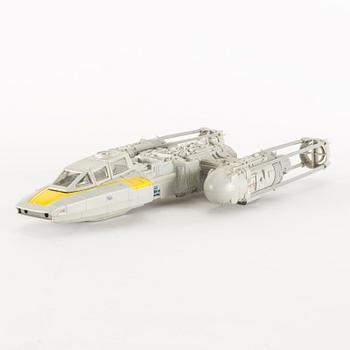 STAR WARS, B-wing fighter och Y-wing fighter i kartonger, 1983.