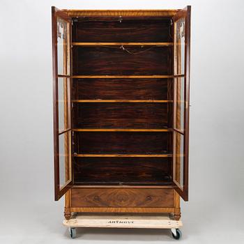 A two-door bookcase from the latter half of the 19th Century.