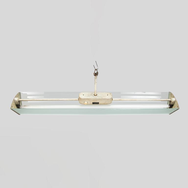 Lisa Johansson-Pape, A 1940s fluorescent light model 521 for Stockmann Orno, Finland.
