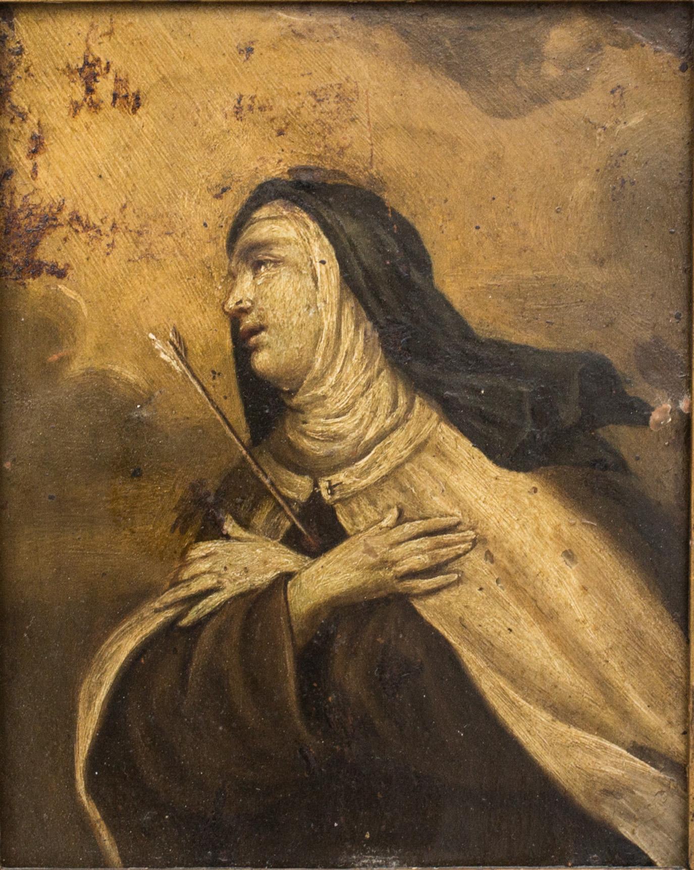 FLAMLÄNDSK KONSTNÄR, troligen, olja på kopparplåt, 1600-tal.