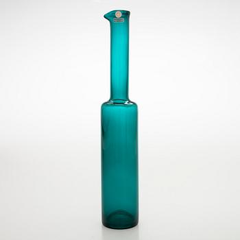 Nanny Still, a model '1734' glass bottle, signed Nanny Still Riihimäen Lasi O.Y.