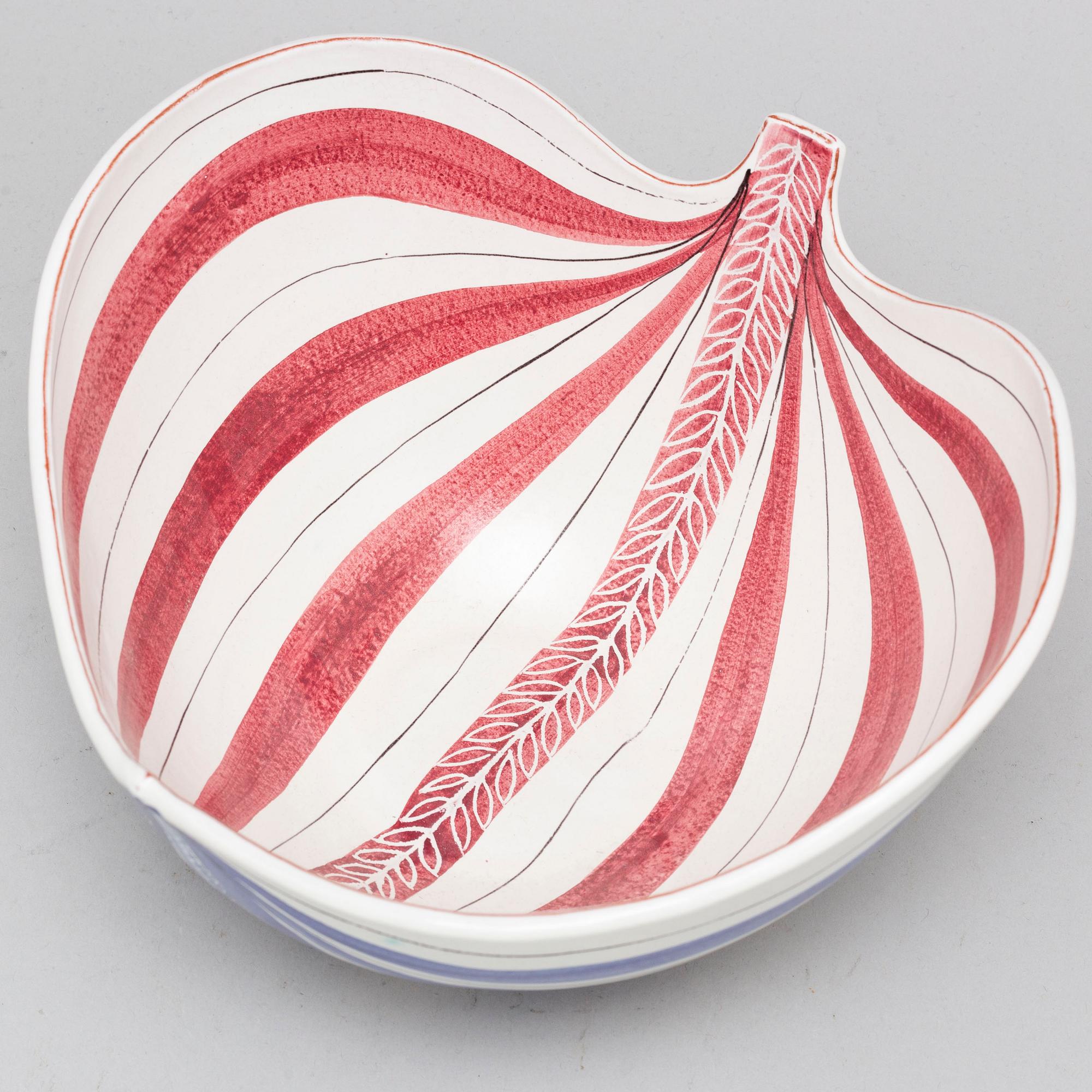 Stig Lindberg - Stig Lindberg Fajans ファイアンス ボウル Stig Lindberg for Gustavsberg large faience bowl D6022