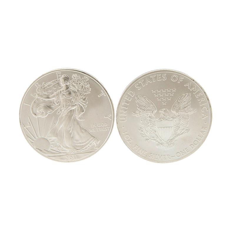 20 st 1 oz mynt 999 silver.