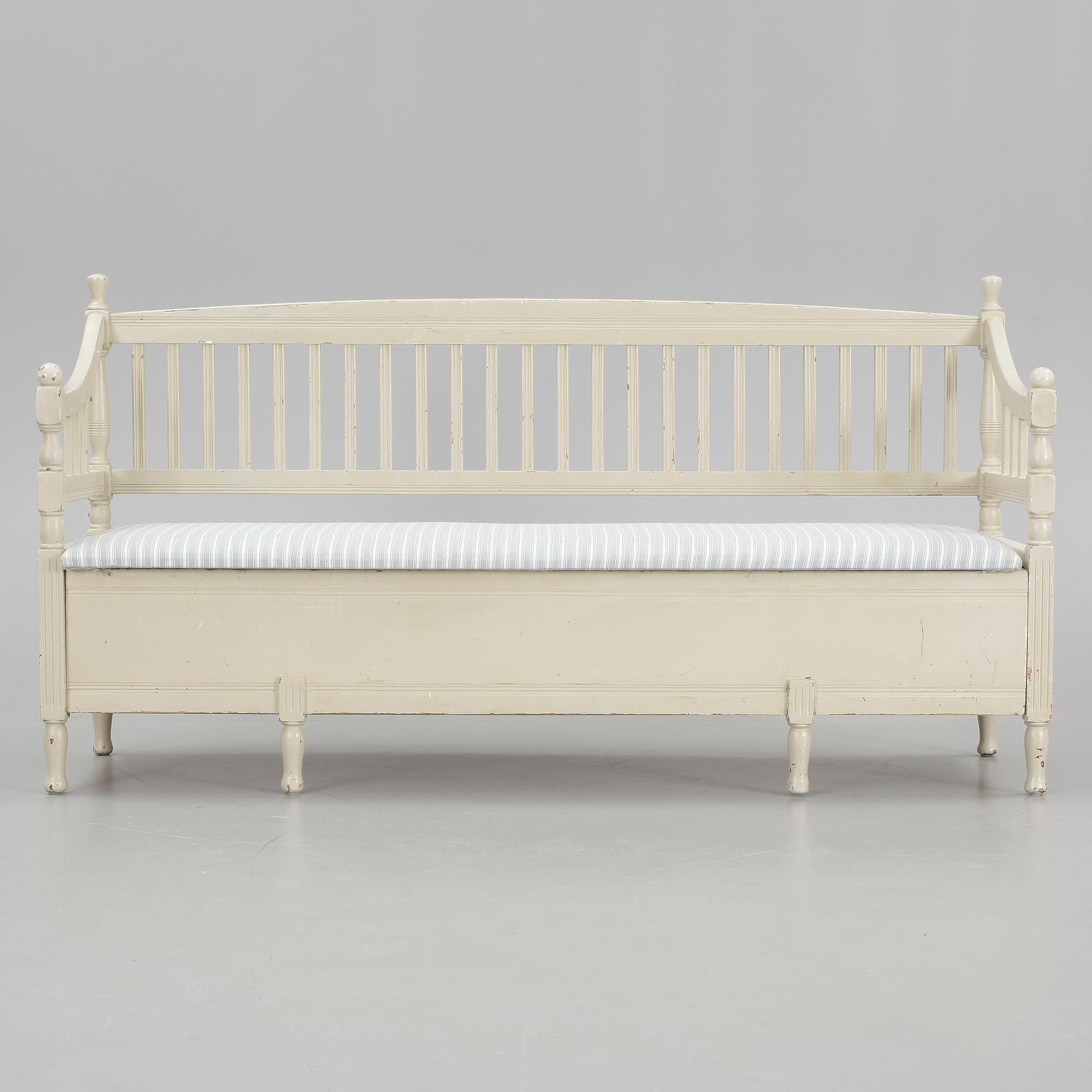 SOFFA, gustaviansk stil, 1800/1900.