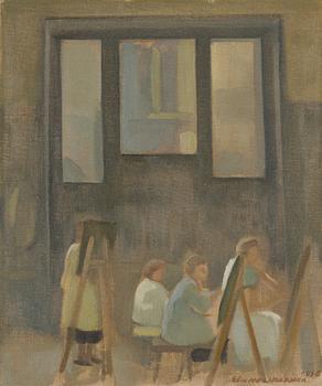Eero Nelimarkka, Ateneum Drawing School.