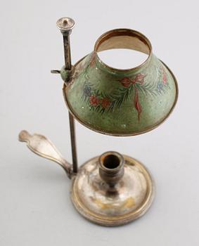 NATTLJUSSTAKE, pläter, empire, tidigt 1800-tal.