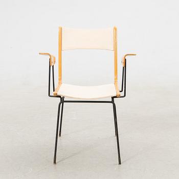 Carlo de Carli, armchair, "Boomerang", Italy, 1950s.