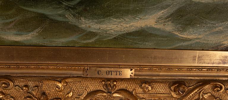 Unknown artist, 19th century, Marine.