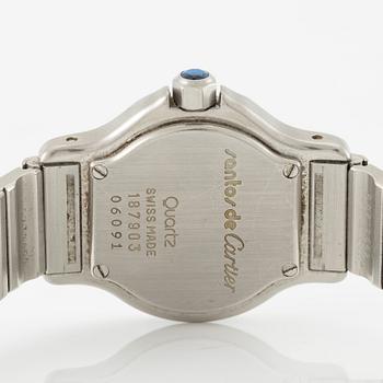 Cartier, Santos Ronde, wristwatch, 24 mm.