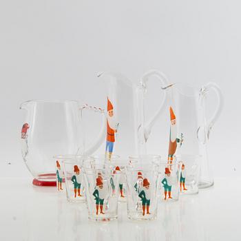 Glögg service 14 dl 20th century.