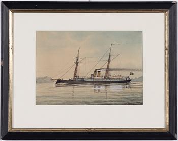 K. E. Svensson, Gunboat, possibly "Skagul".