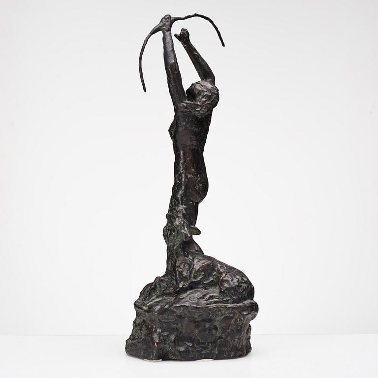 CARL FRISENDAHL, bronze sculpture, signed C. Frisendahl.