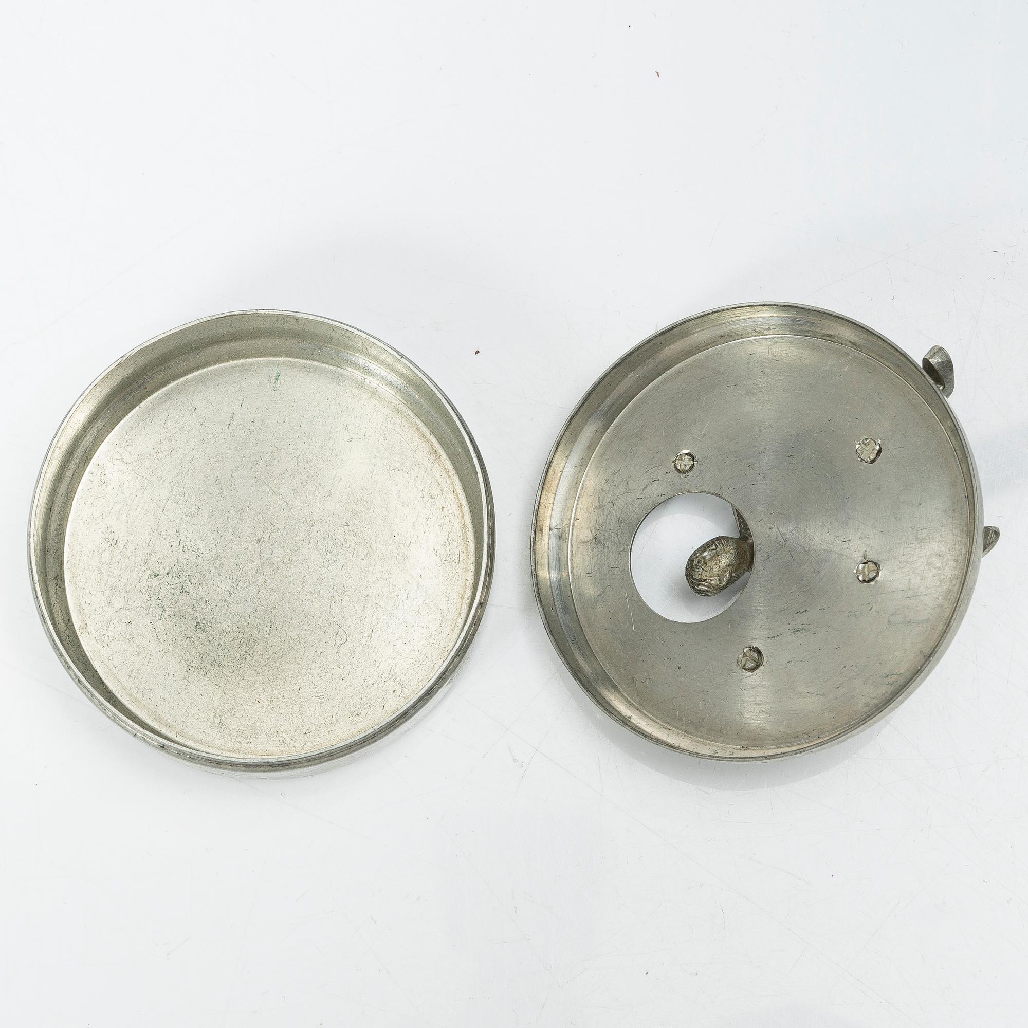 An 'Originell' box for cufflinks, Widerholm & Dahlberg, Eskilstuna, 1930's/40's.