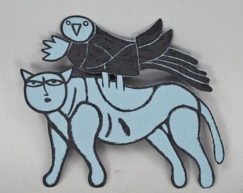 BEVERLOO CORNEILLE, polykrom metall, signerad och numrerad 62/99.