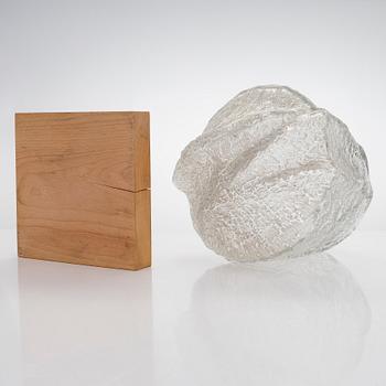 Timo Sarpaneva, konstglas, ur serien Finlandia, Iittala. Signerad Timo Sarpaneva Iittala -66.