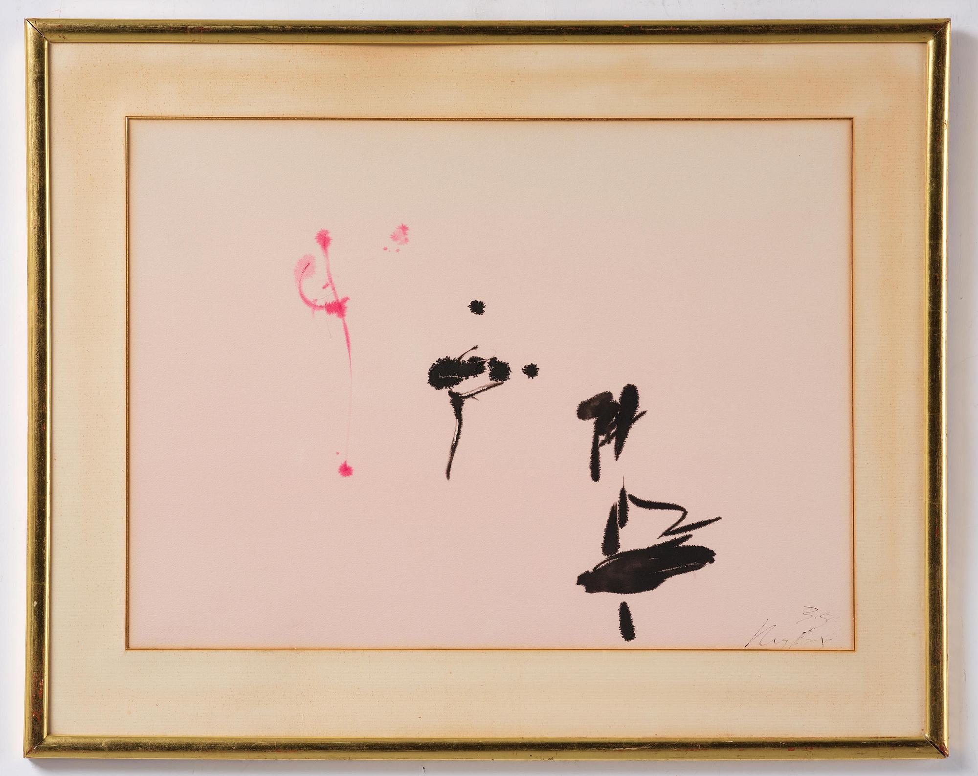 Jean Degottex, Untitled.