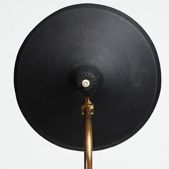 Greta Magnusson Grossman, a 1950´s brass and metal floor light, Bergbom's, Malmö, Sweden.