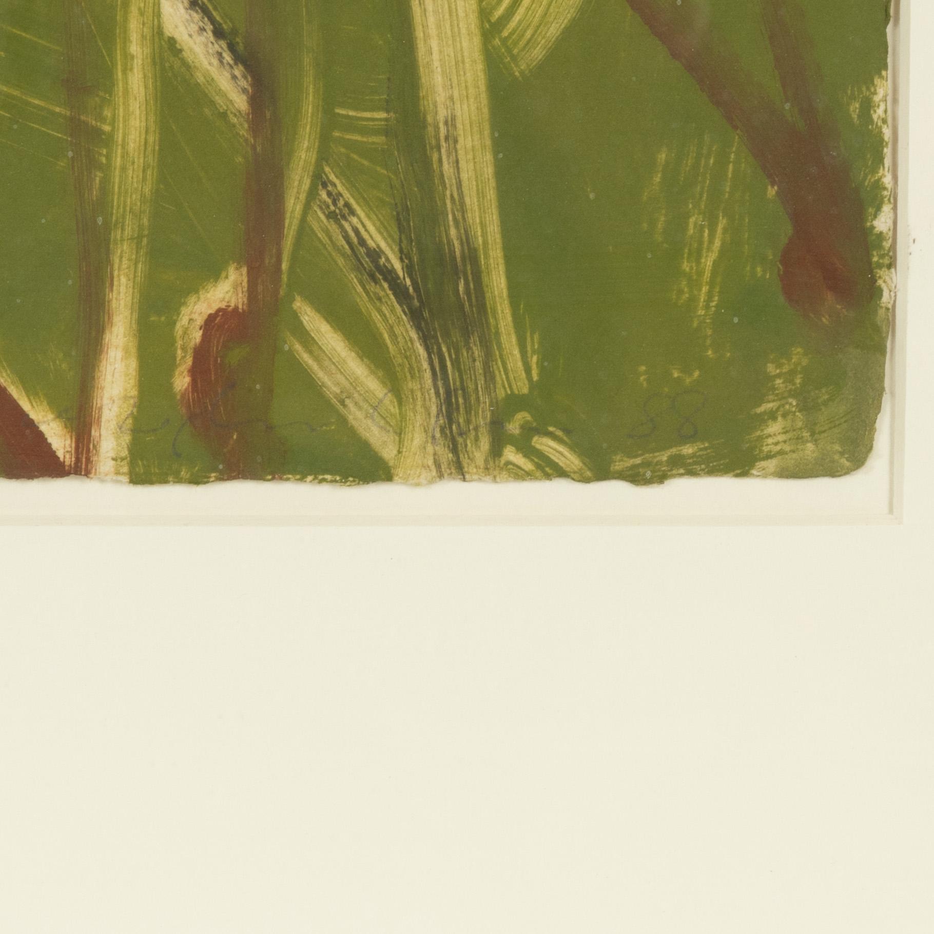 Christopher le Brun, monotype, signed.