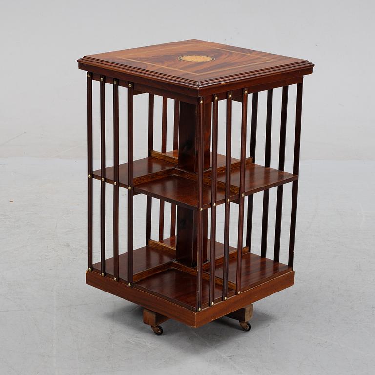 A 20th Century revolving book case.
