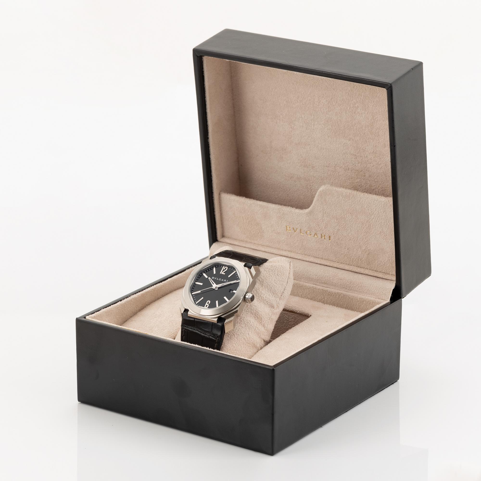 Bvlgari, Octo, wristwatch, 39 mm.