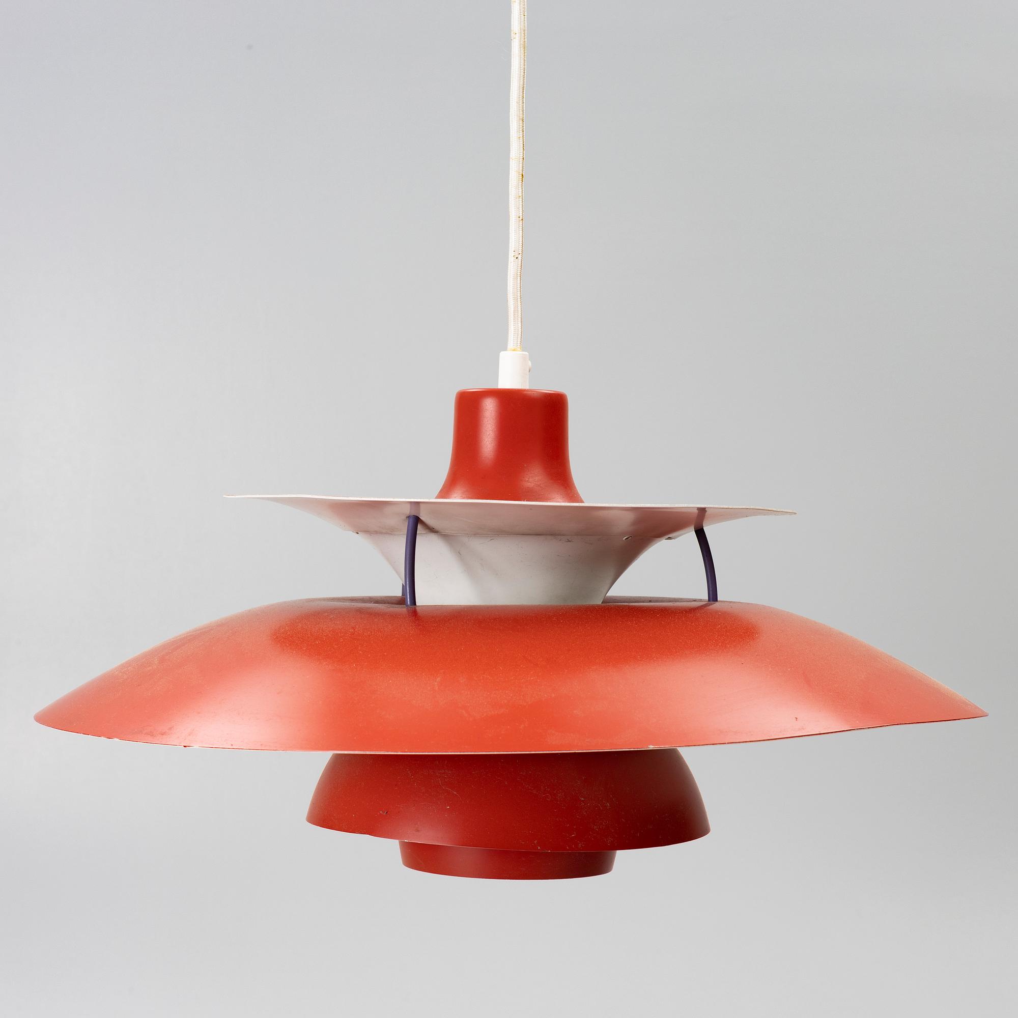 Poul Henningsen, a ceiling lamp, 'PH5', Louis Poulsen, Denmark.
