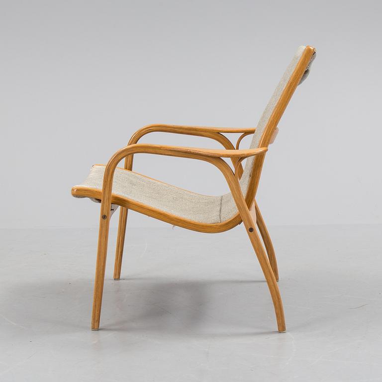 YNGVE EKSTRÖM, an oak 'Laminett' armchair from Swedese.