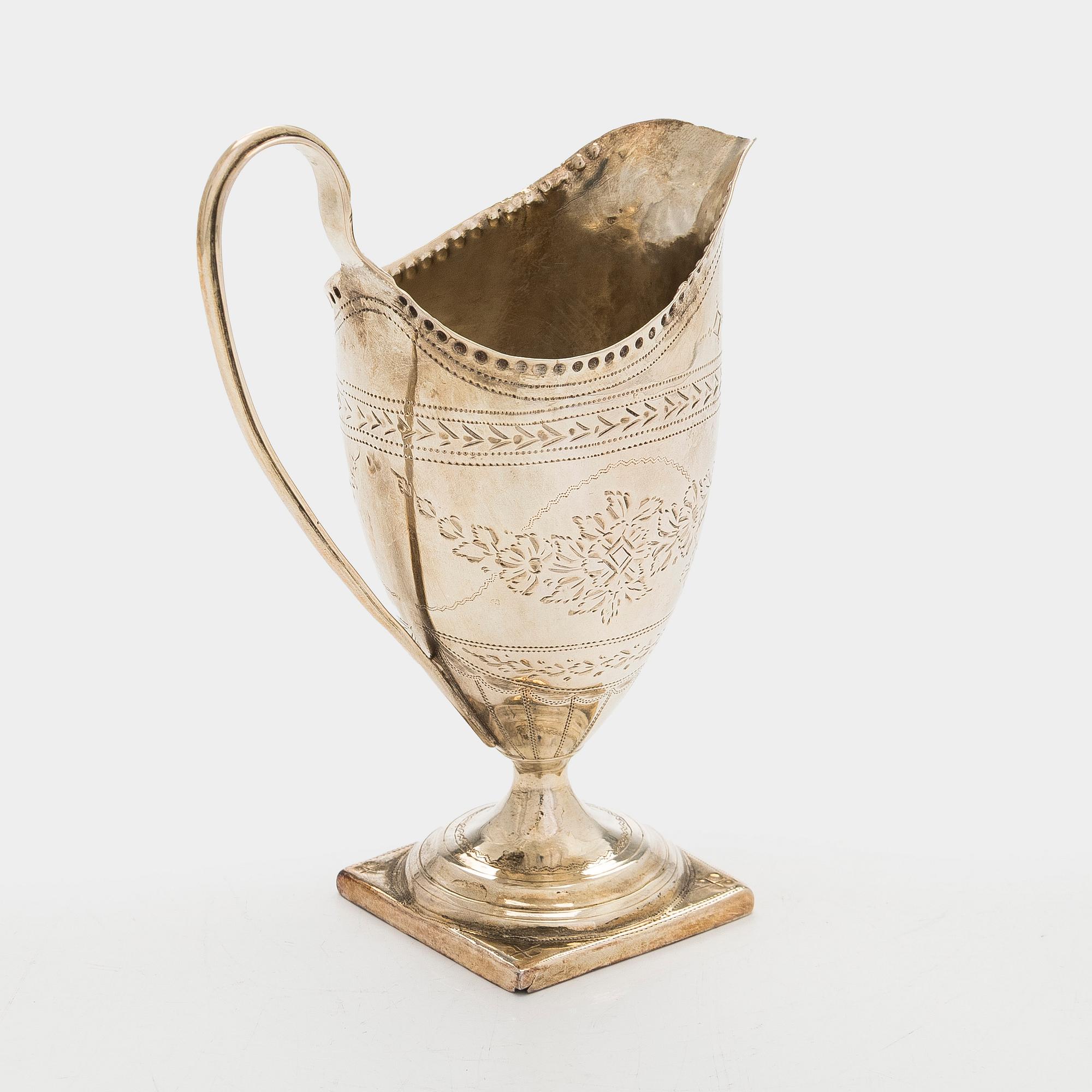 Solomon Hougham, kermakko, sterlinghopeaa, Lontoo 1793.