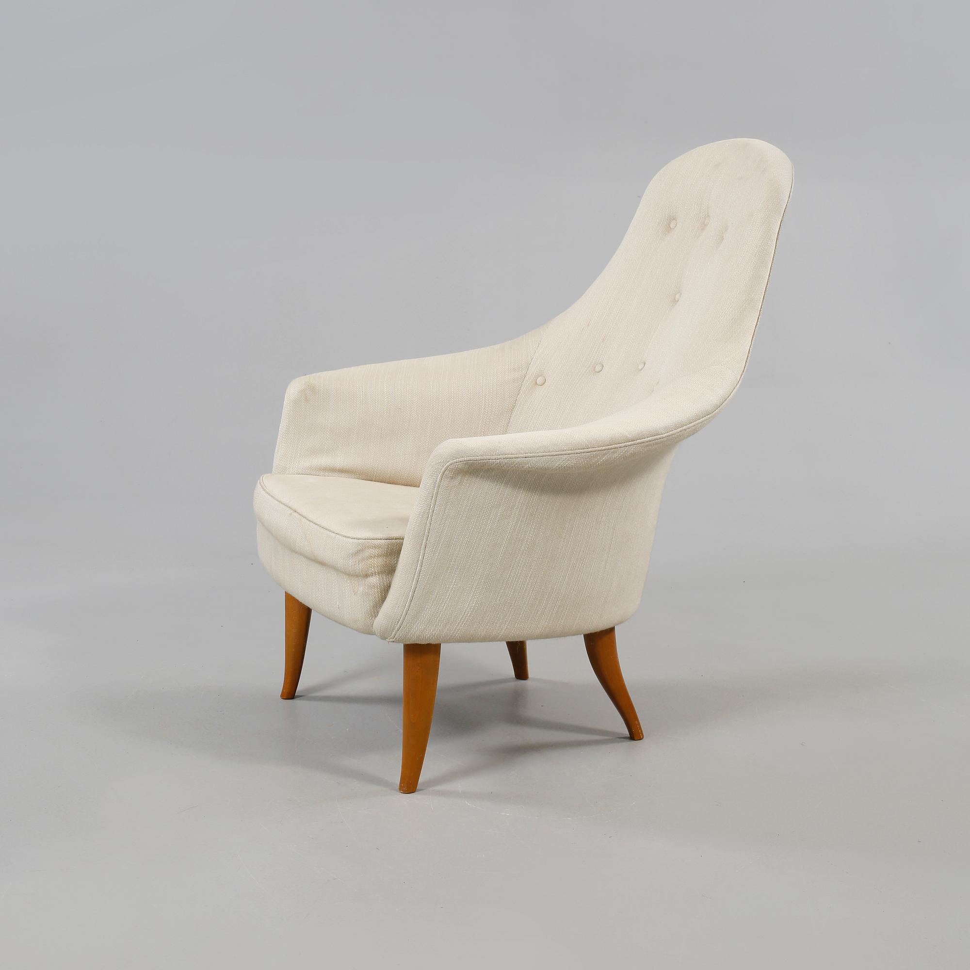 FÅTÖLJ, "Stora Adam" ur Paradiset, Kerstin Hörlin-Holmquist, NKs Triva-serie, 1900-talets andra hälft.