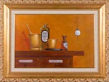 JYRKI MUSTONEN, oil on canvas, signed. - Bukowskis