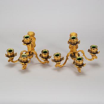 A pair of Empire wall-sconces.