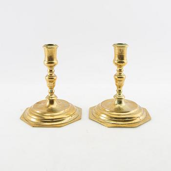 Ljusstakar ett par Barock-stil 1900-tal.