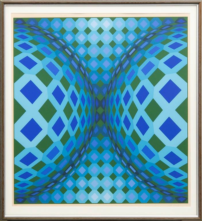 Victor Vasarely, "Gaia VII".