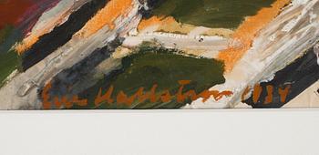 ERIC HALLSTRÖM, gouache, signerad och daterad 1934.