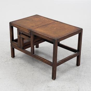 Biblioteksstege/bord, England, Longdale Reproductions, 1900-talets senare del.