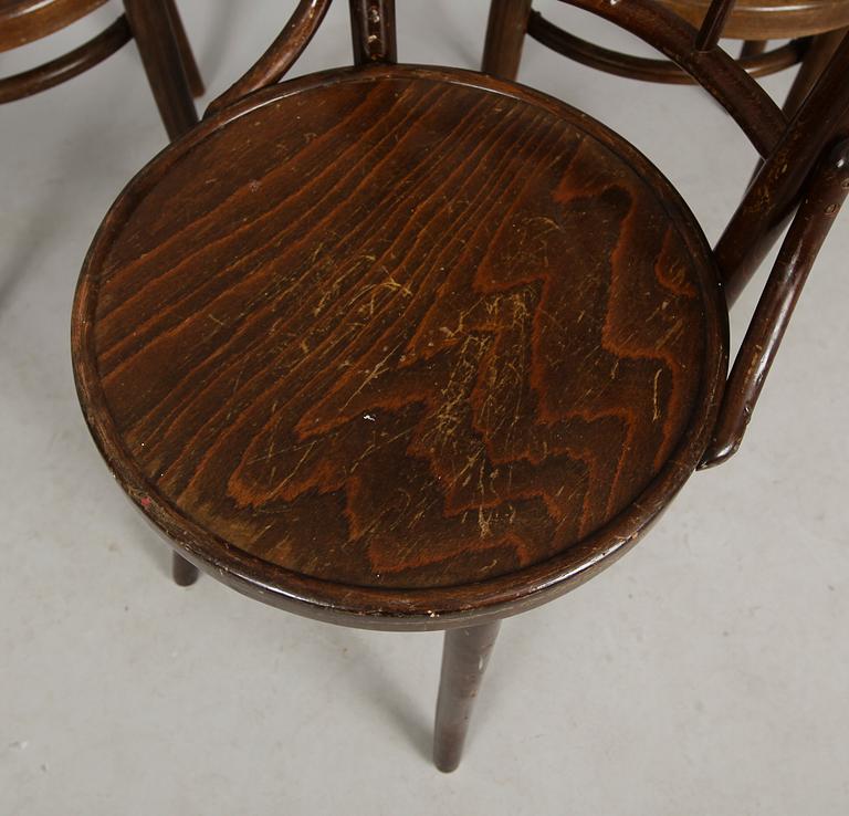 CAFÉSTOLAR, 5 st, 1900-talets första hälft.