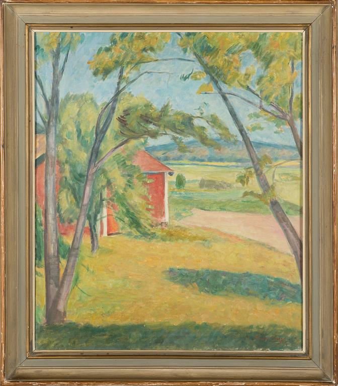 William Lönnberg, öljy kankaalle, signeerattu.