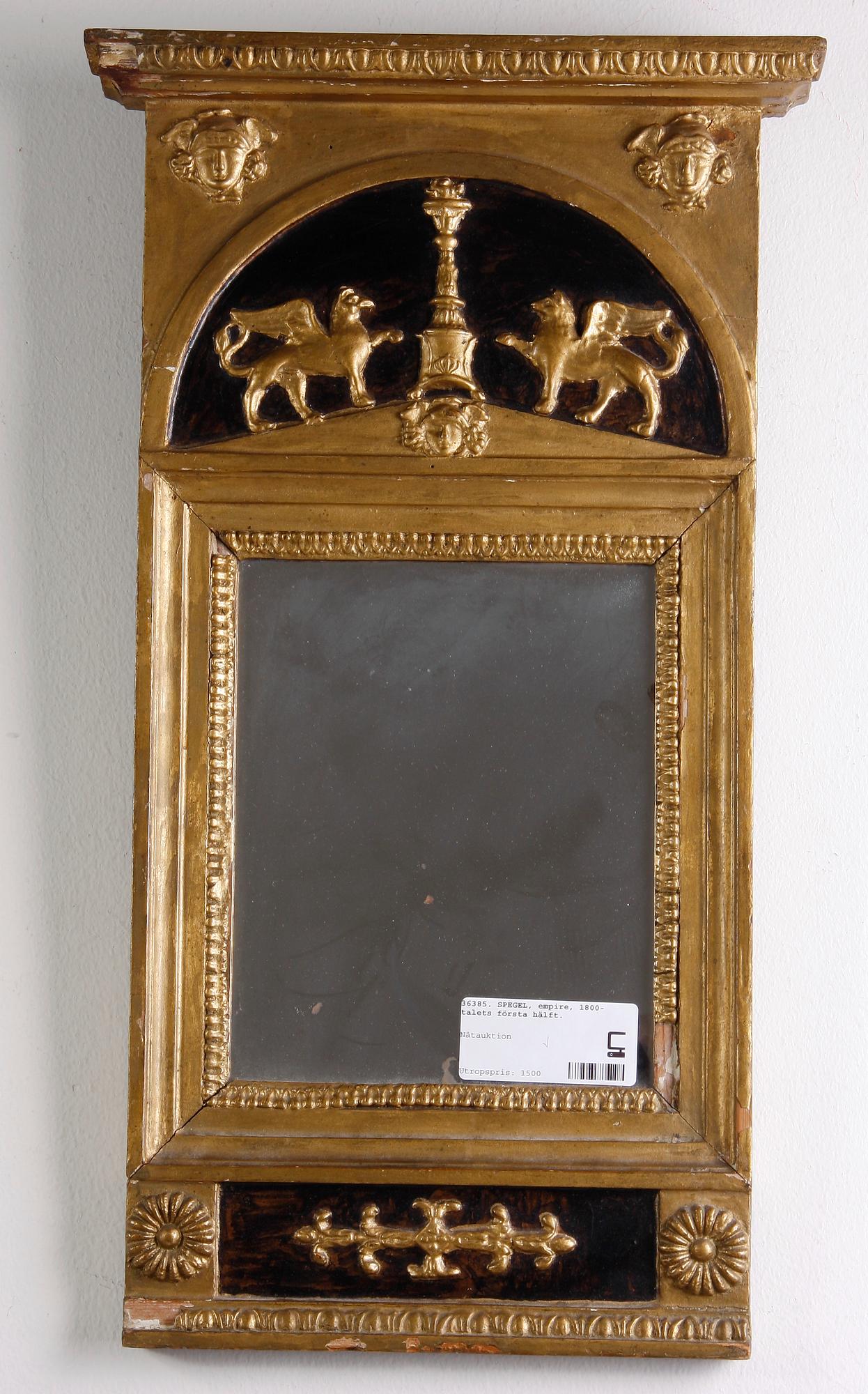 SPEGEL, empire, 1800-talets första hälft.