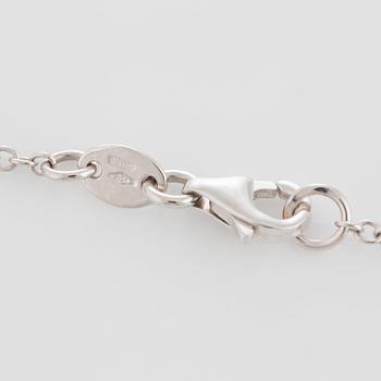Collier med runda briljantslipade diamanter total vikt ca 6.70 ct.