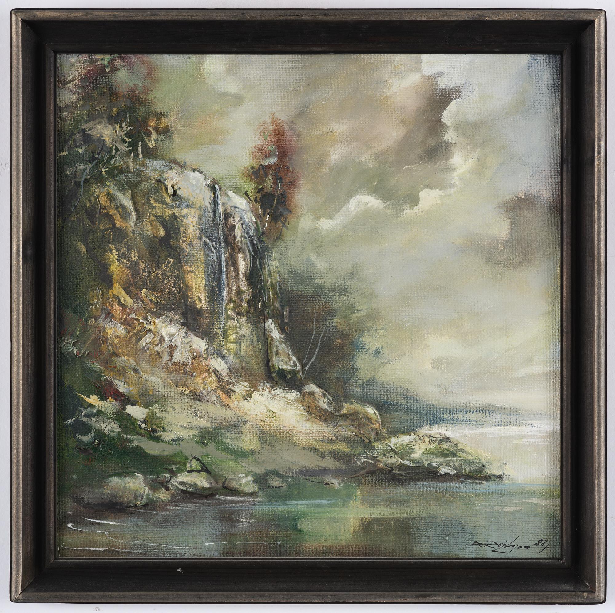 Dailis Rožlapa, Cliffs by the Water.