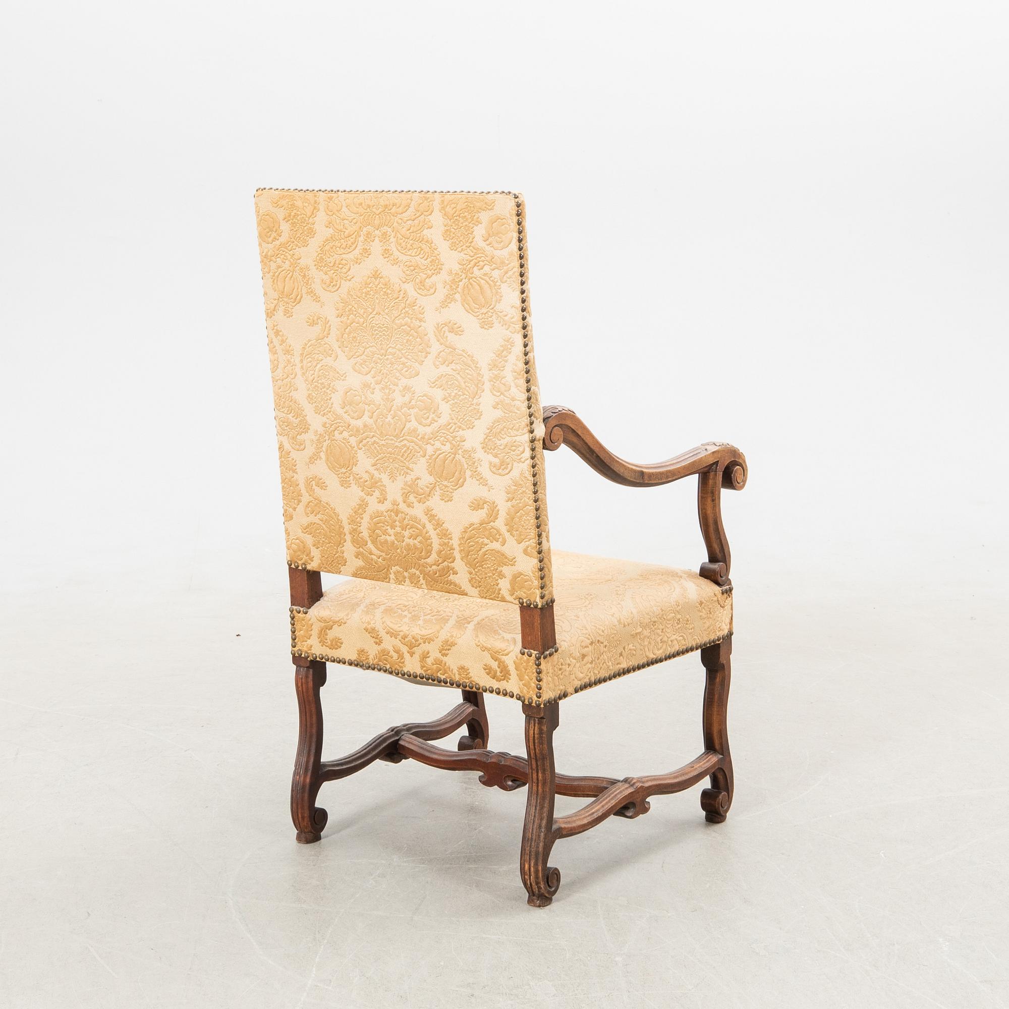 Karmstol Barockstil 1900-talets första hälft.