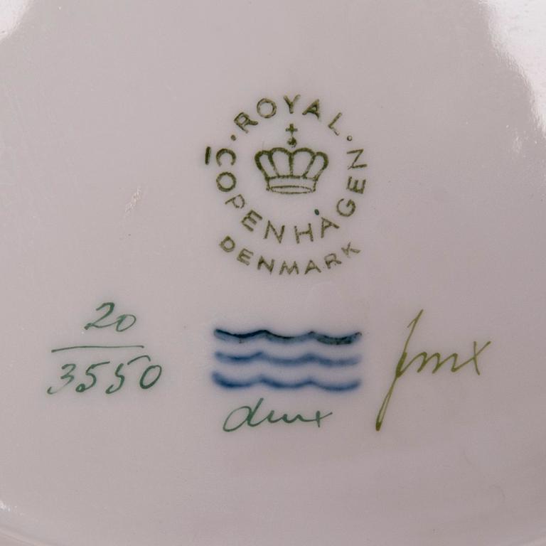 FAT, 3 st, Flora Danica, Royal Copenhagen 1963.